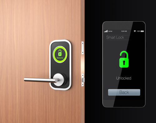 smart phone operated door locks