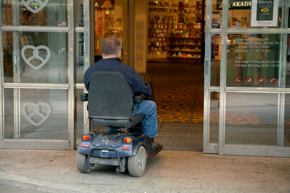 ada compliance with automatic doors